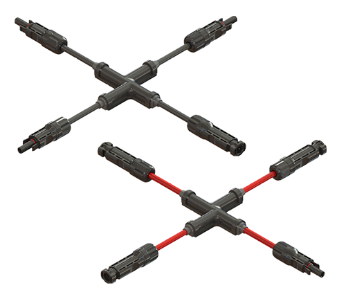 三合一光伏線束十字型