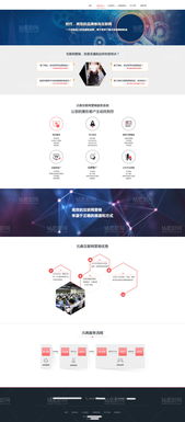 網(wǎng)絡營銷服務網(wǎng)頁界面設計PSD分層素材解析